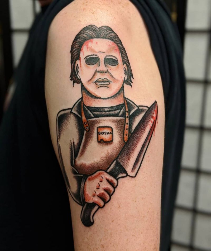 30 Perfect Michael Myers Tattoos Make You Attractive