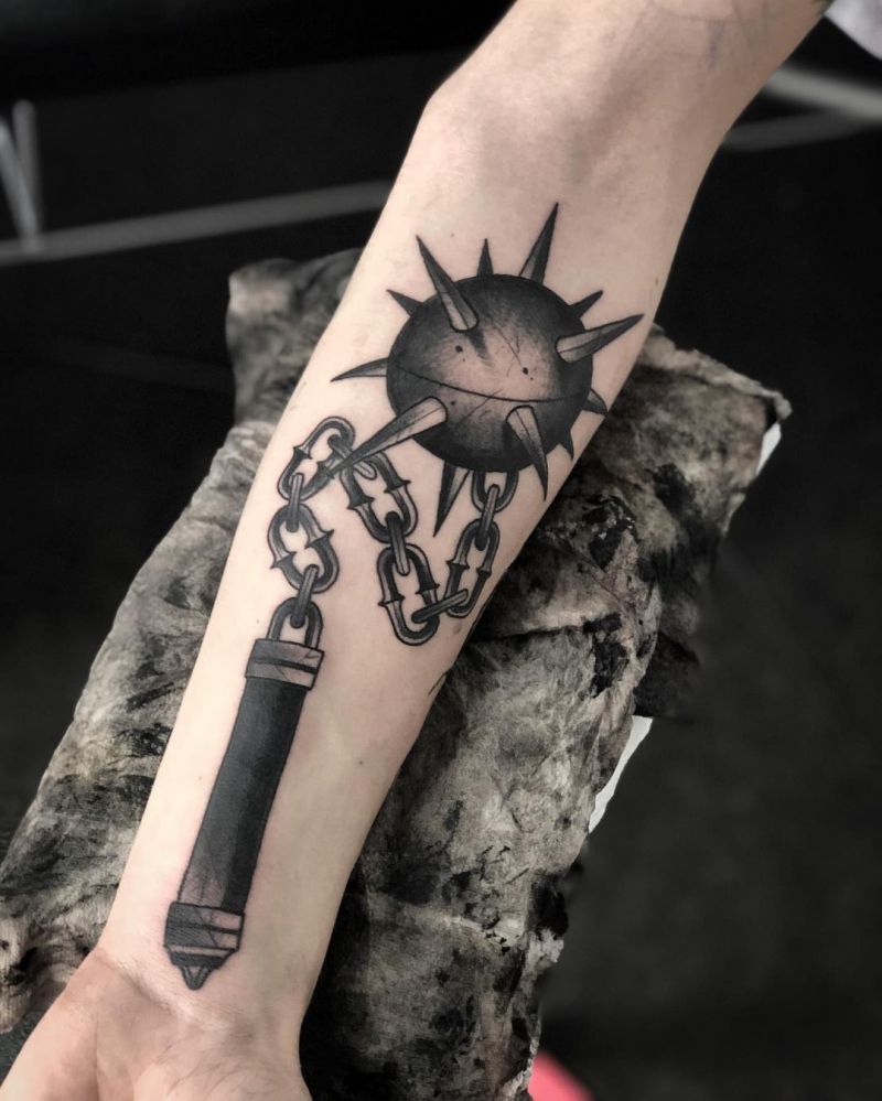 30 Pretty Morningstar Tattoos You Will Love to Try