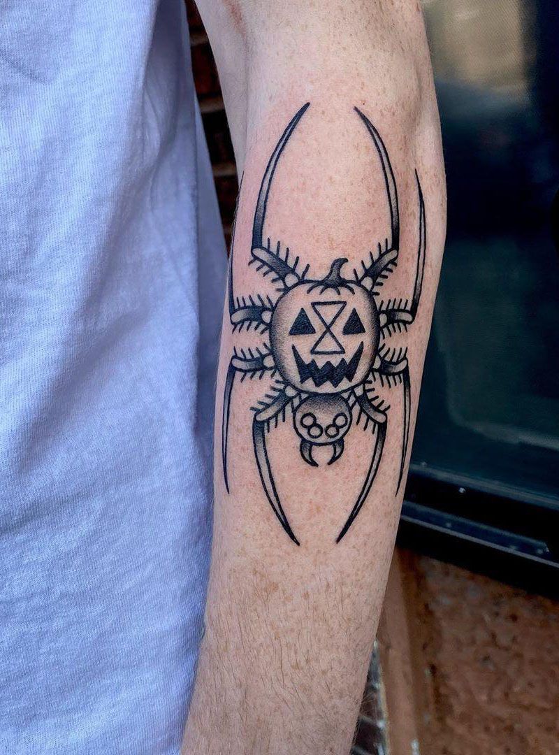 30 Pretty Pumpkin Tattoos You Will Love