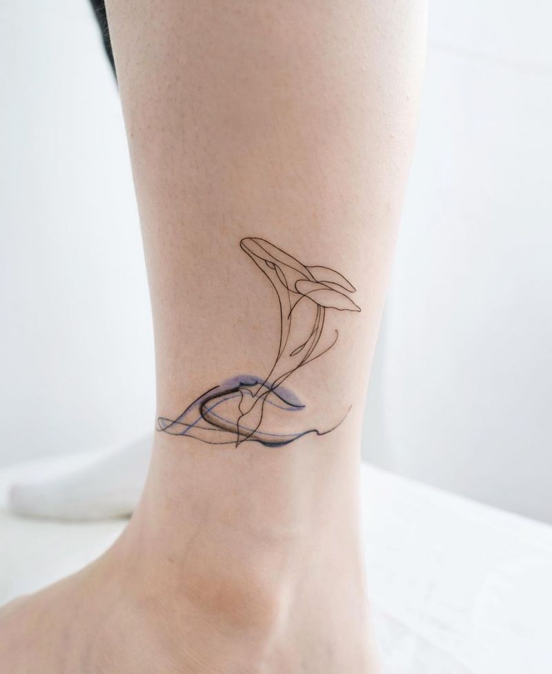 30 Pretty Whale Tattoos to Inspire You