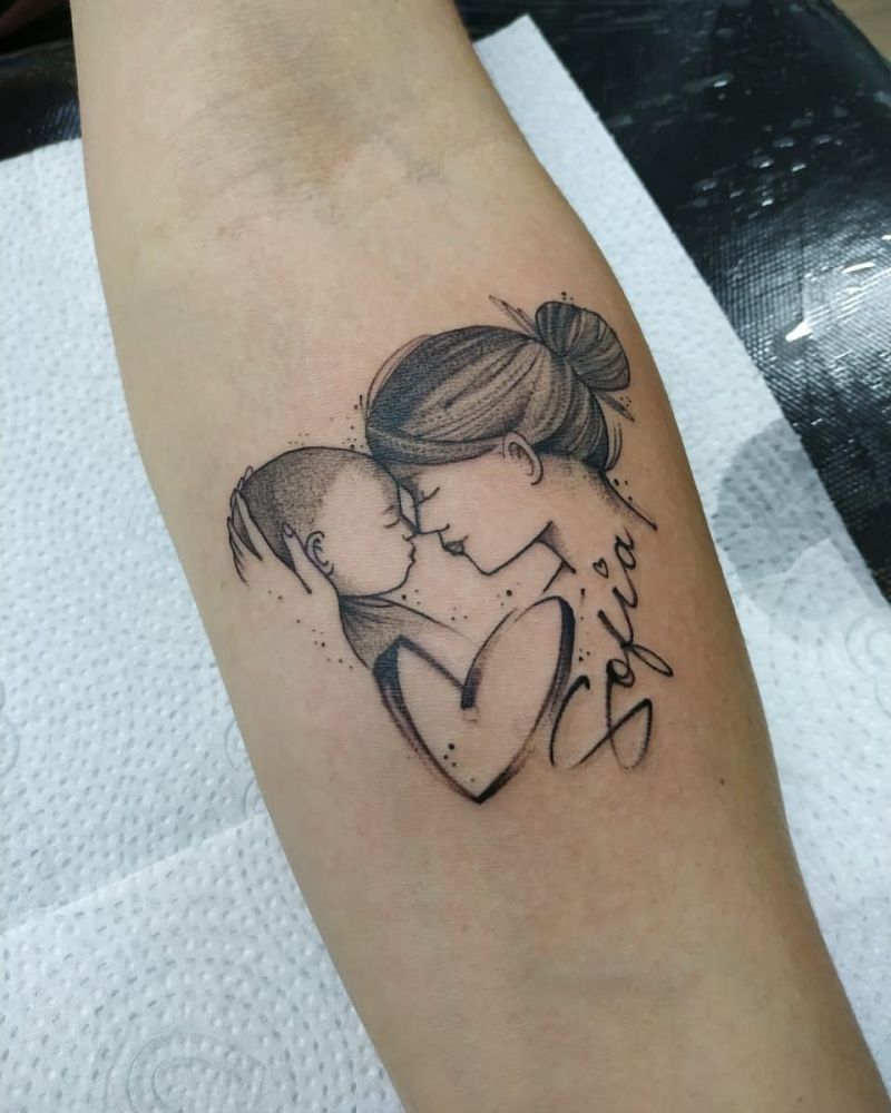 30 Pretty Baby Tattoos to Inspire You