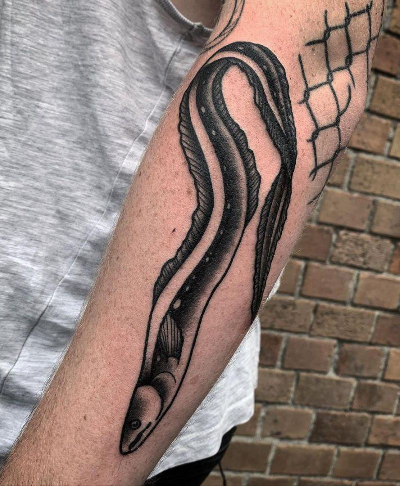 30 Pretty Eel Tattoos to Inspire You