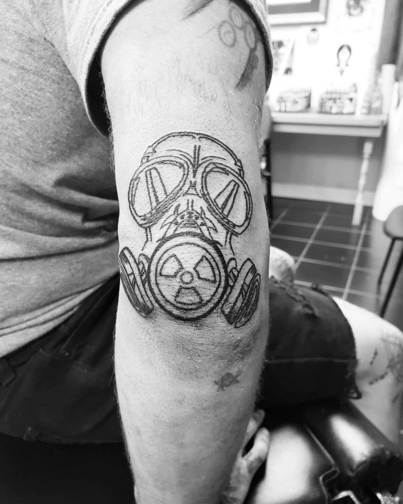 30 Pretty Gas Mask Tattoos You Will Love