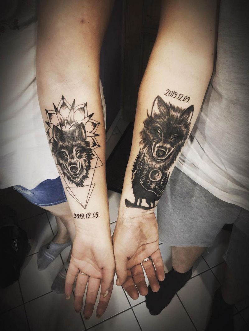 30 Pretty Pair Tattoos You Will Love