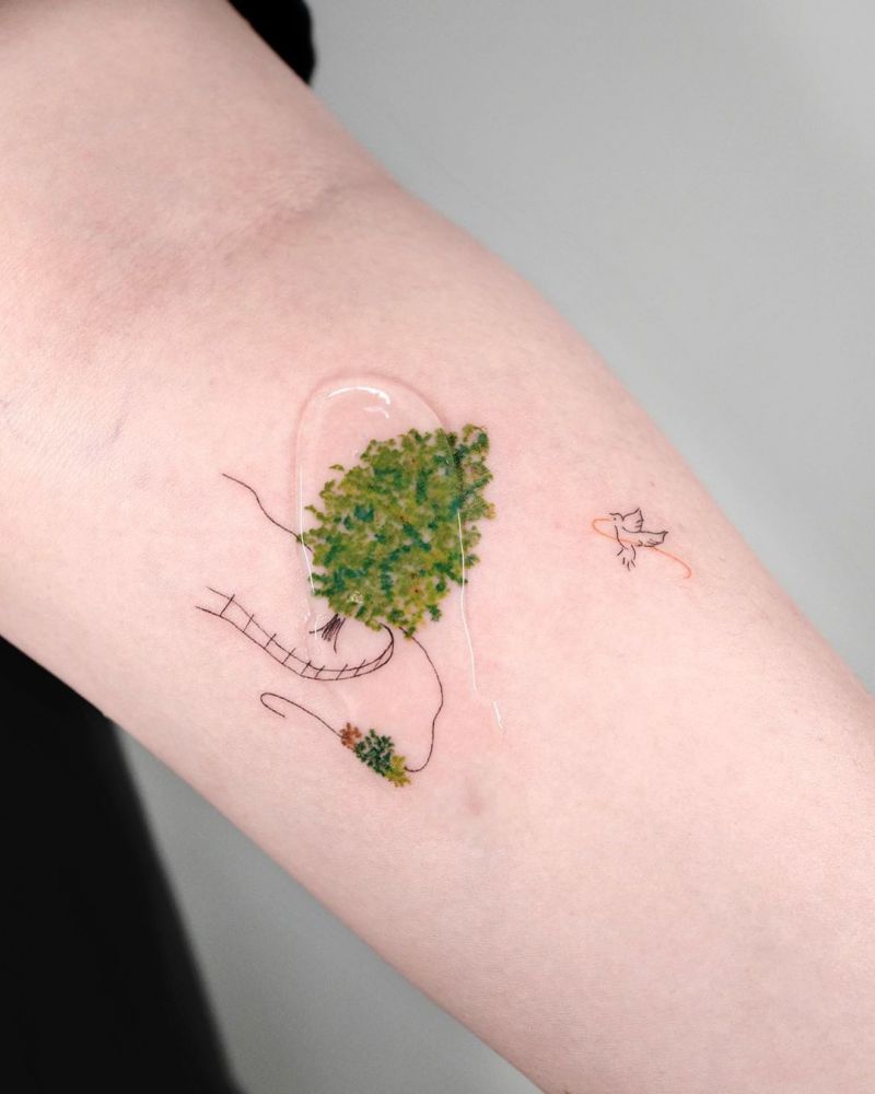 30 Pretty Tree Tattoos Make You Elegant