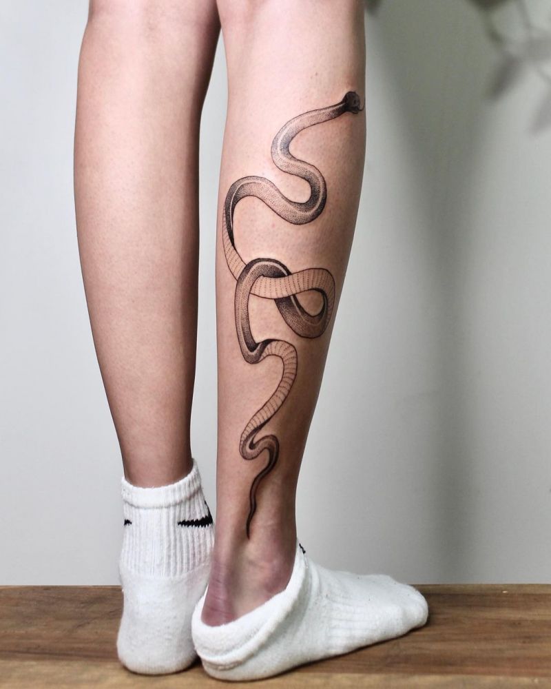 30 Pretty Viper Tattoos You Will Love