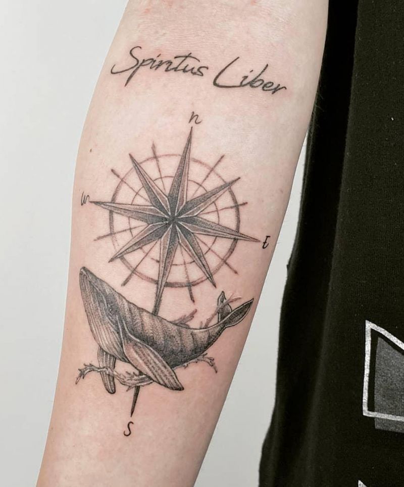 30 Pretty Whale Tattoos to Inspire You