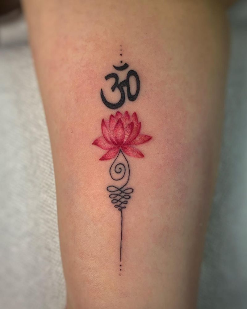 30 Pretty AUM Tattoos to Inspire You