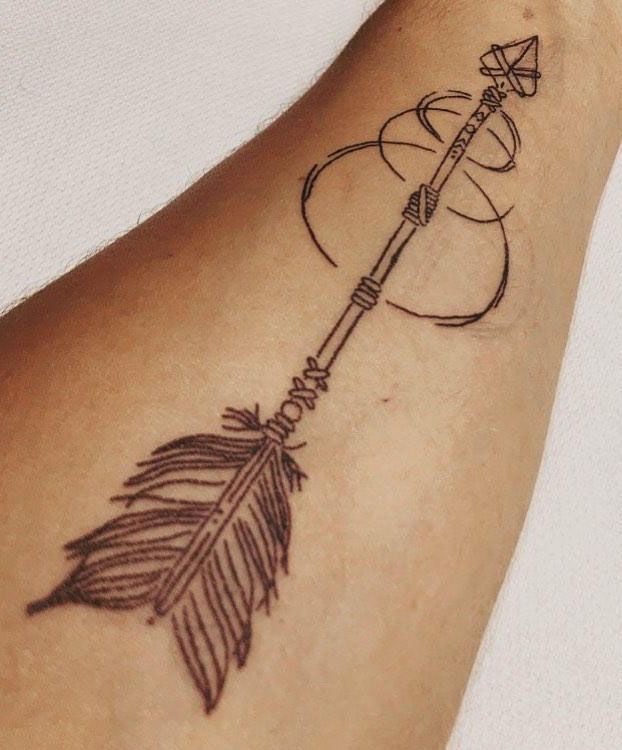 30 Pretty Archery Tattoos that Can Enhance Your Temperament