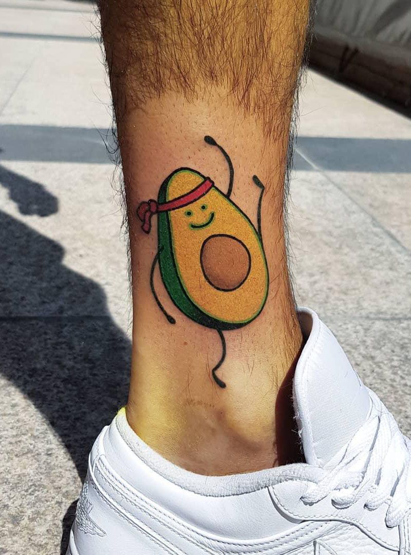 30 Pretty Avocado Tattoos Make You Elegant