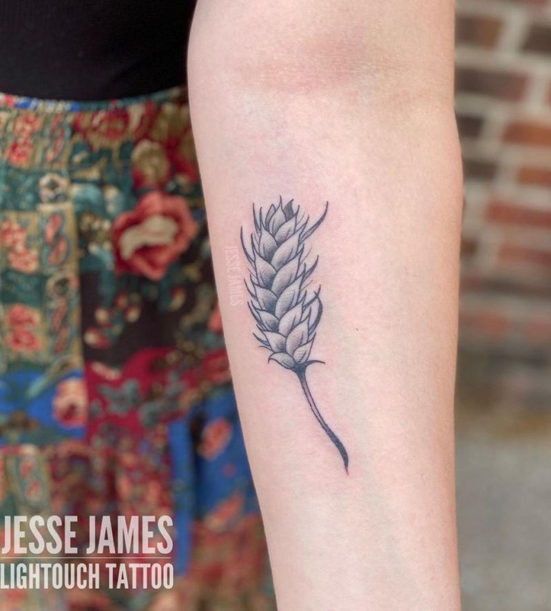 30 Pretty Barley Tattoos to Inspire You