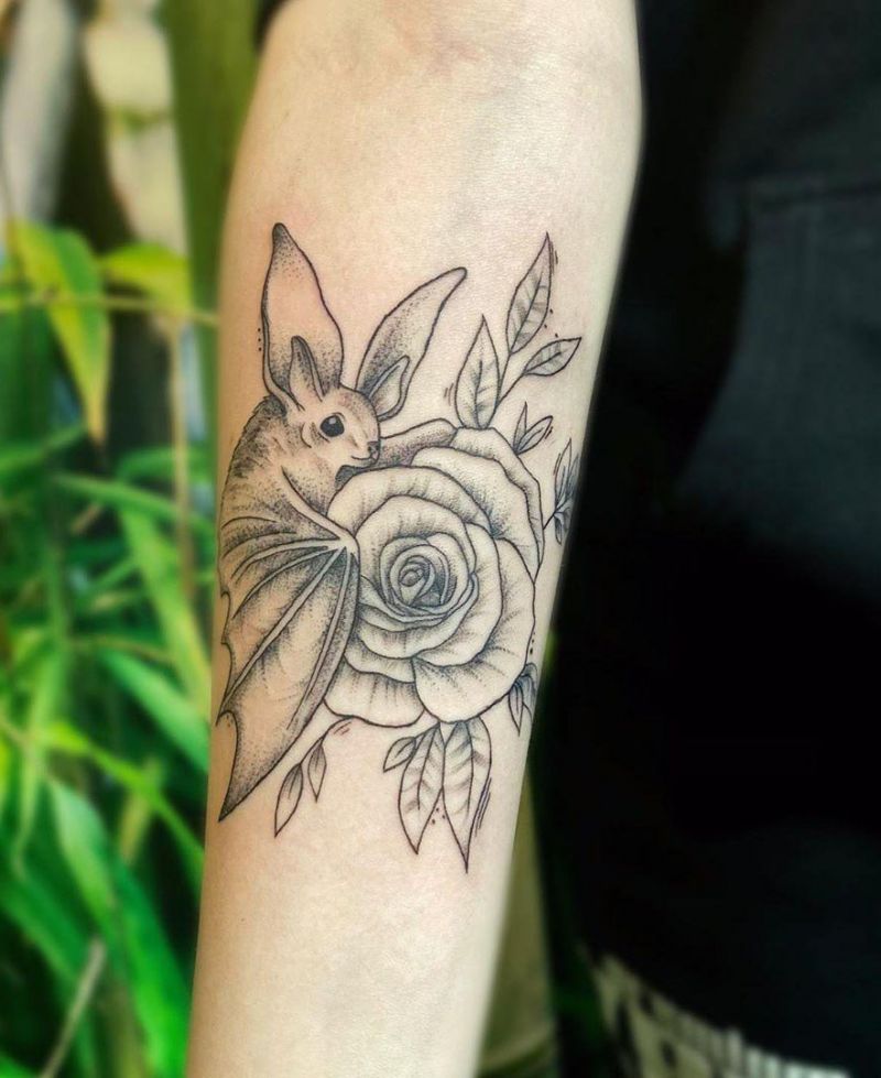 30 Pretty Bat Tattoos Improve Your Temperament