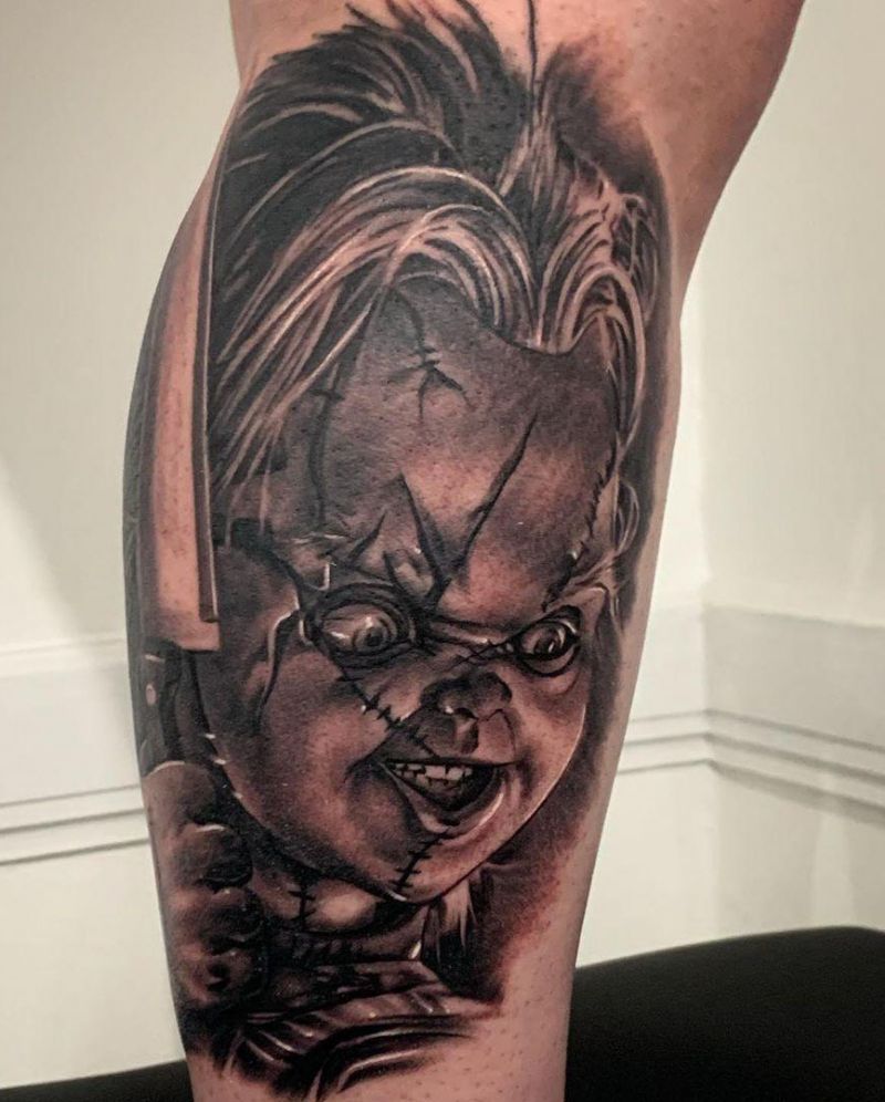 30 Pretty Chucky Tattoos Improve Your Temperament