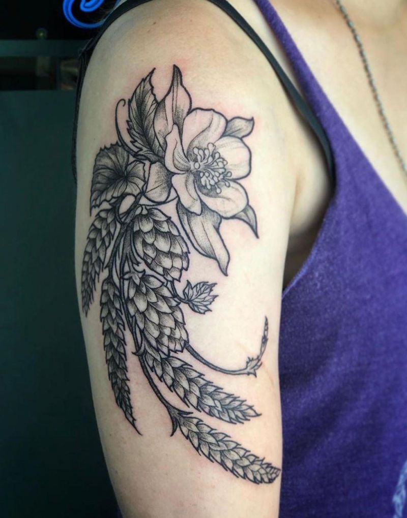 30 Pretty Hops Tattoos You Must Try