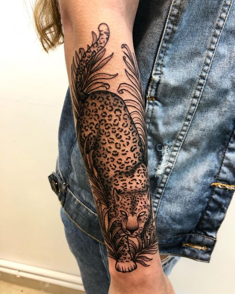 30 Pretty Jaguar Tattoos You Will Love to Try