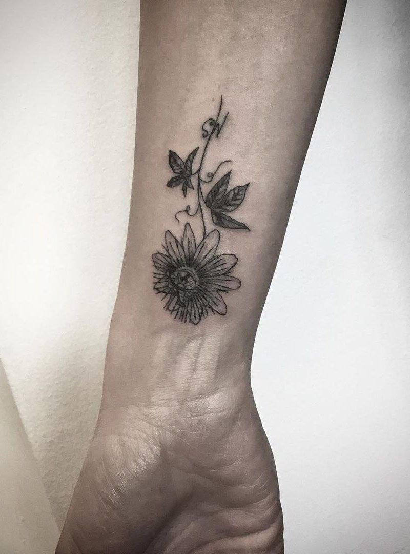 30 Pretty Passion Flower Tattoos You Must Try