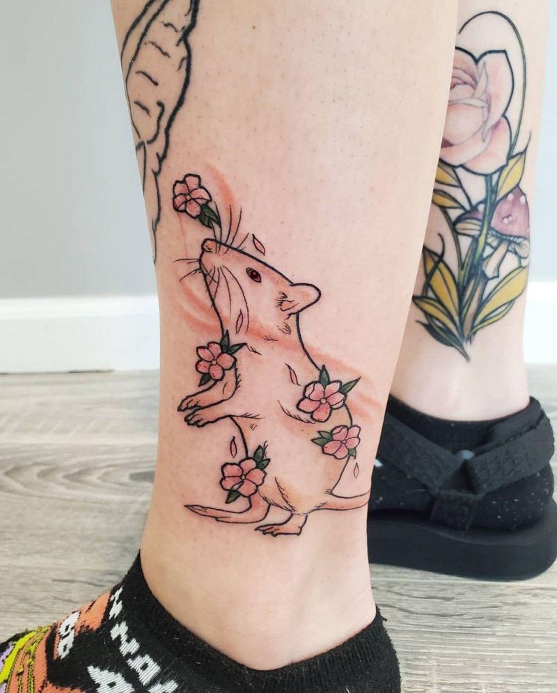 30 Pretty Rat Tattoos You Will Love