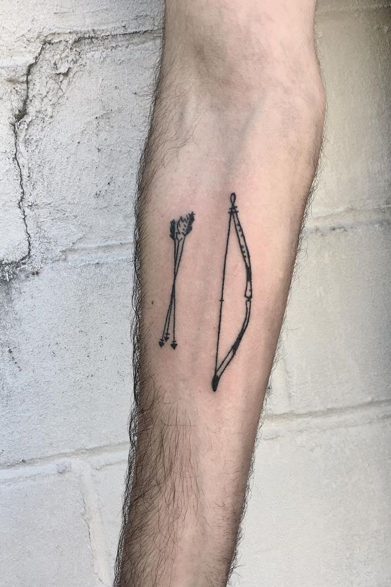 30 Pretty Archery Tattoos that Can Enhance Your Temperament