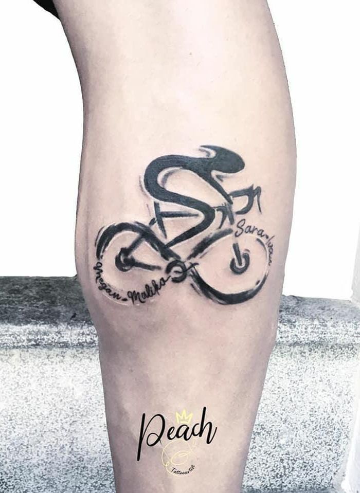 30 Pretty Bicycle Tattoos Make You Beautiful