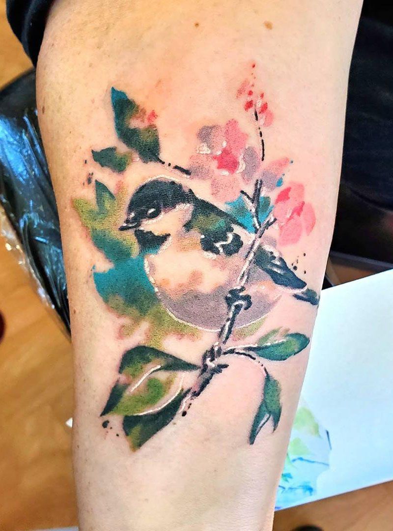 30 Pretty Chickadee Tattoos You Will Love