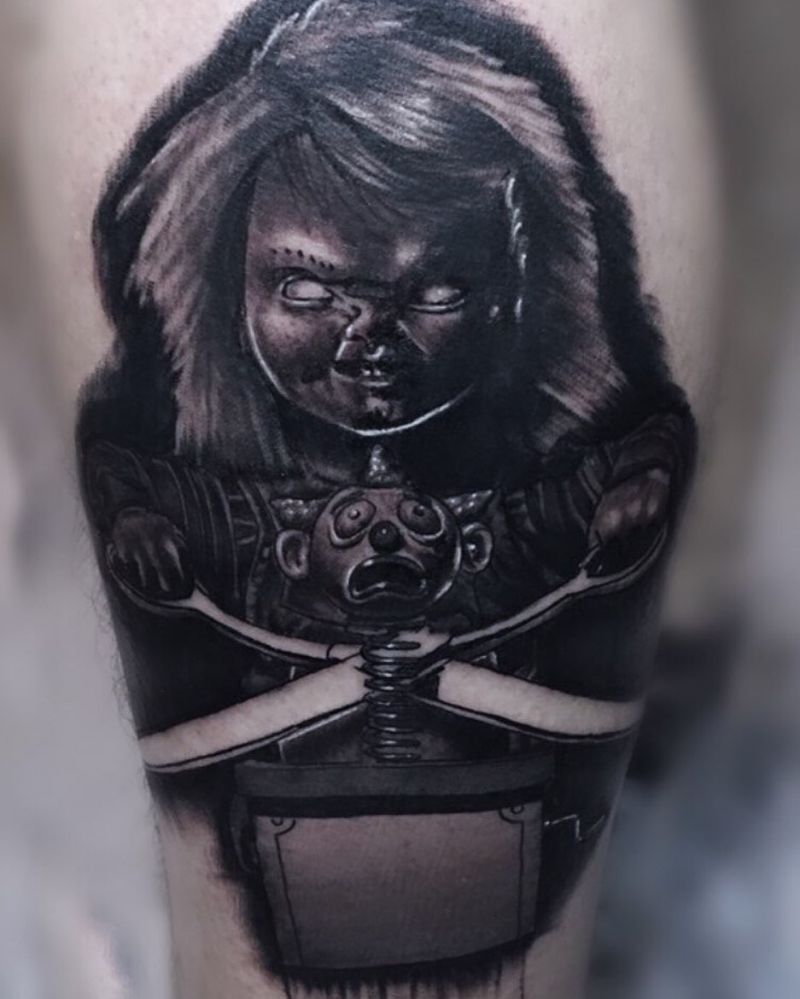 30 Pretty Chucky Tattoos Improve Your Temperament