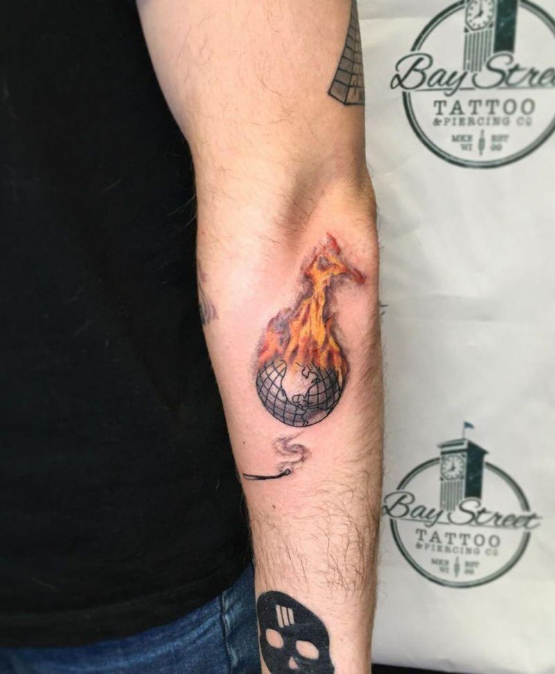 30 Pretty Flame Tattoos That Make You More Attractive