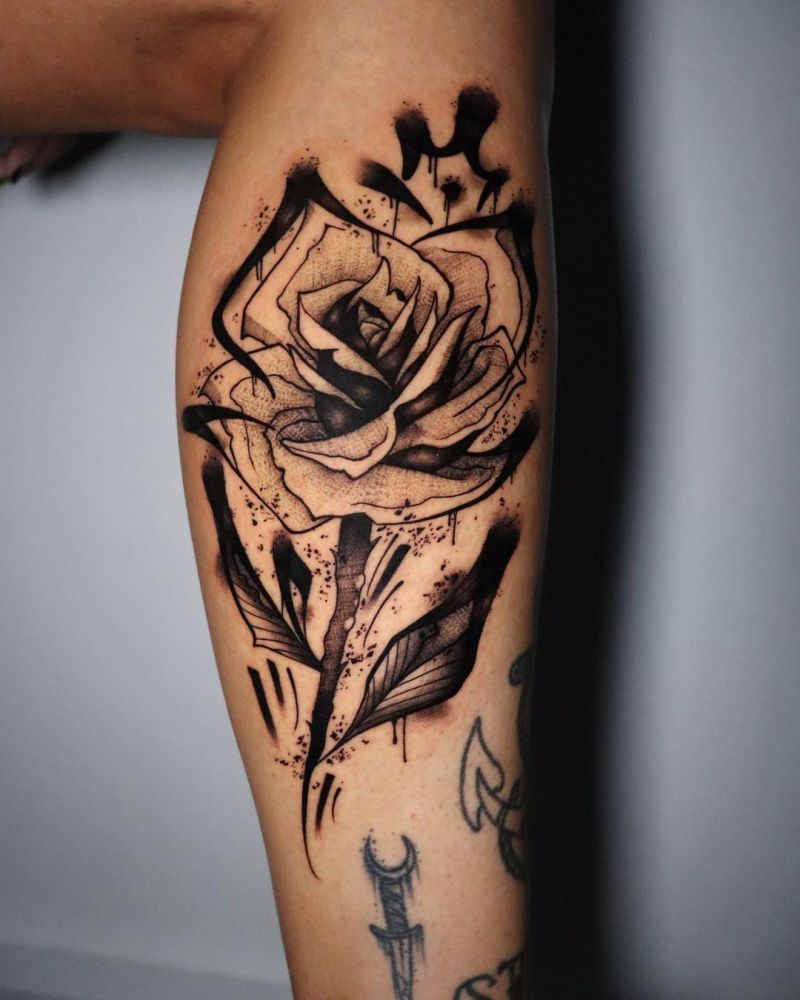 30 Pretty Graffiti Tattoos That Make You More Attractive