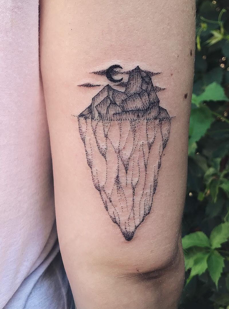 30 Pretty Iceberg Tattoos You Will Love