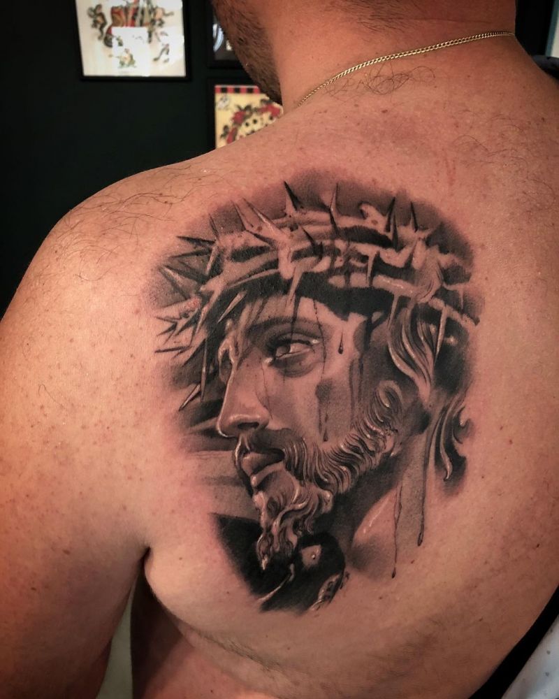 30 Perfect Jesus Tattoos to Inspire You