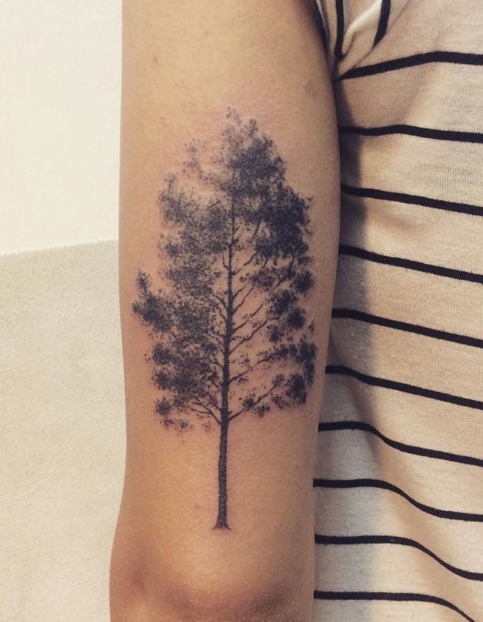 30 Pretty Aspen Tattoos for Inspiration