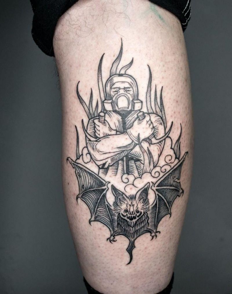30 Pretty Bat Tattoos Improve Your Temperament