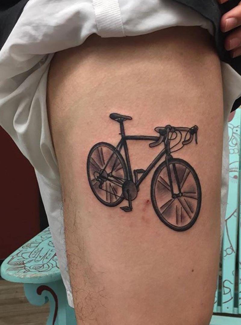 30 Pretty Bicycle Tattoos Make You Beautiful