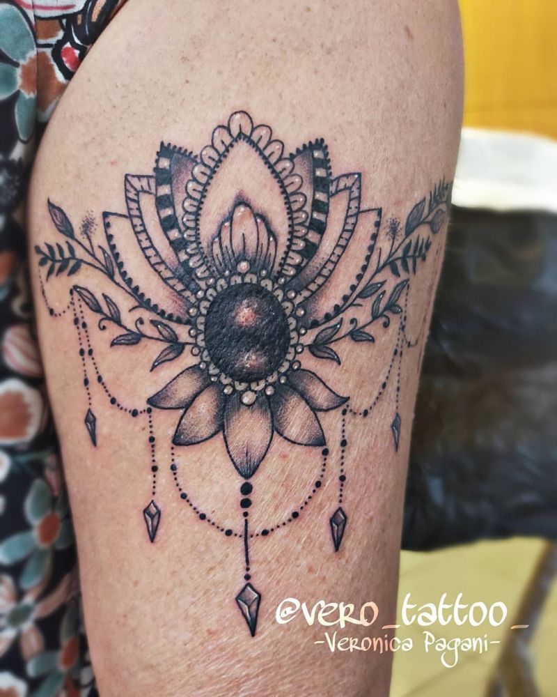 30 Pretty Garter Tattoos Make You Charming