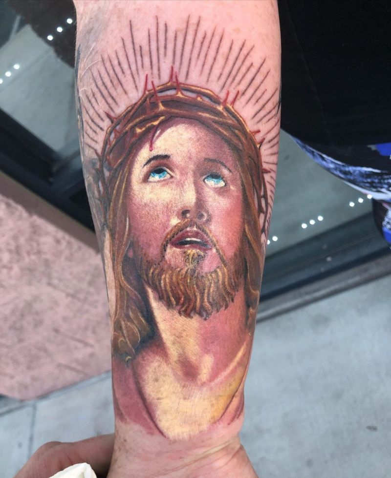 30 Perfect Jesus Tattoos to Inspire You