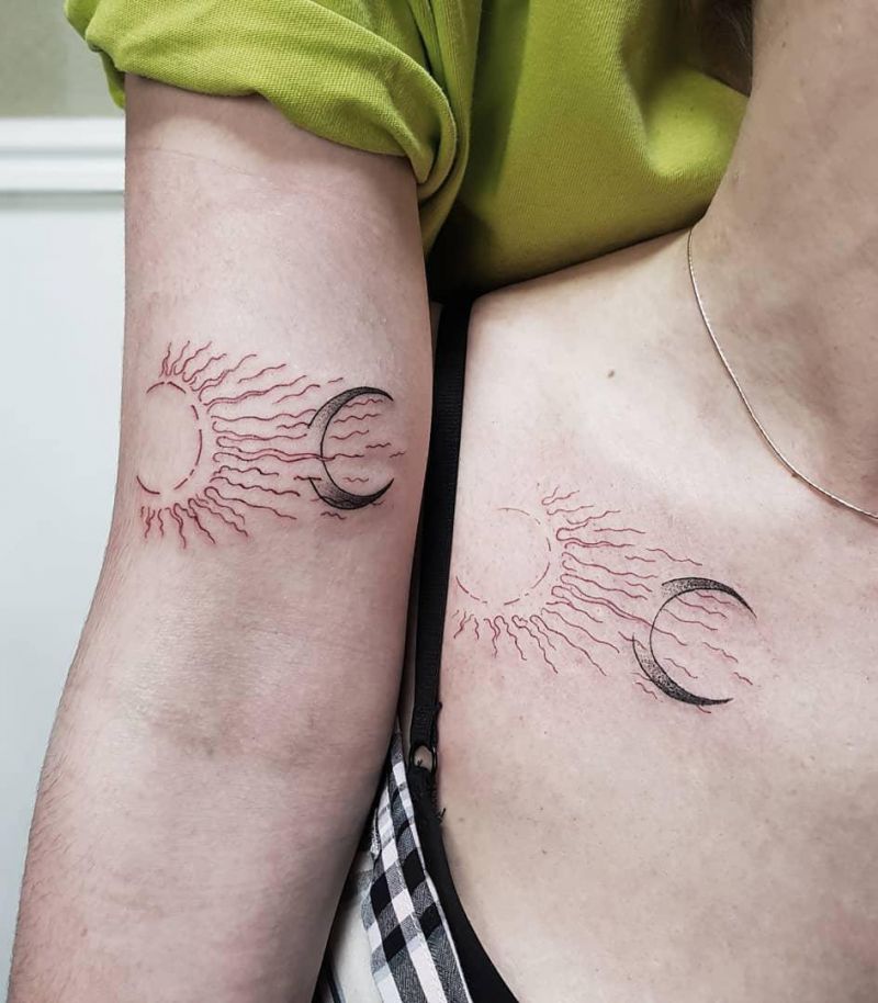 30 Pretty Pair Tattoos You Will Love