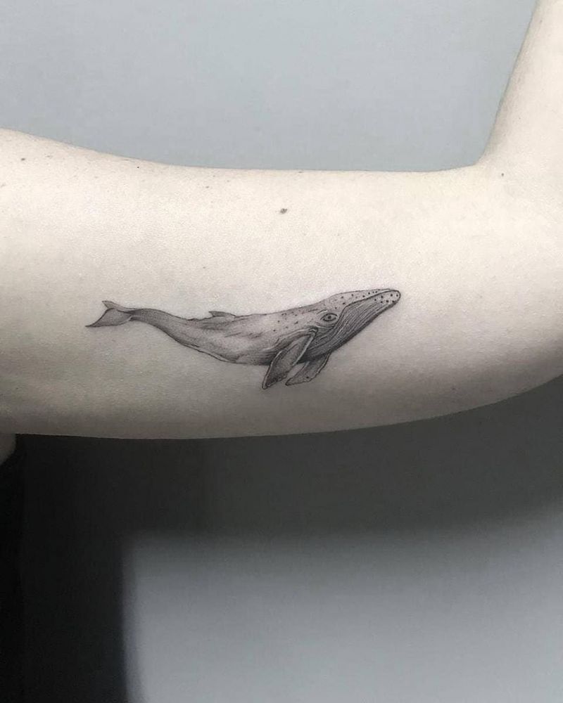 30 Pretty Whale Tattoos to Inspire You