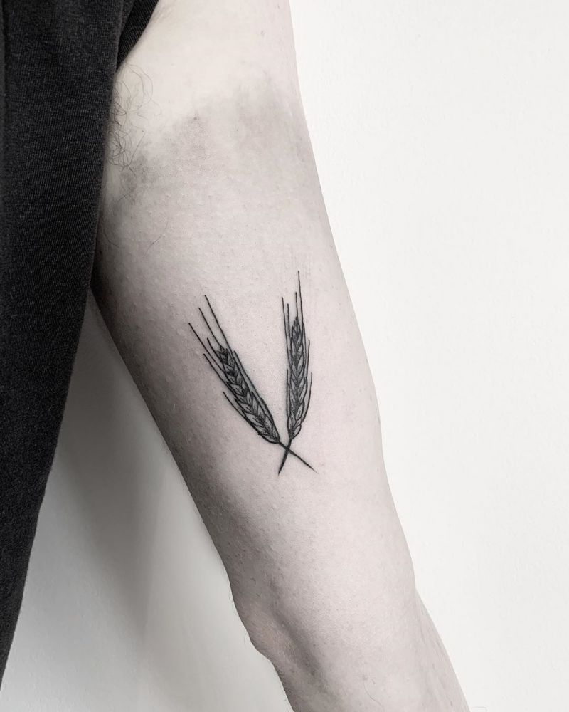 30 Pretty Barley Tattoos to Inspire You