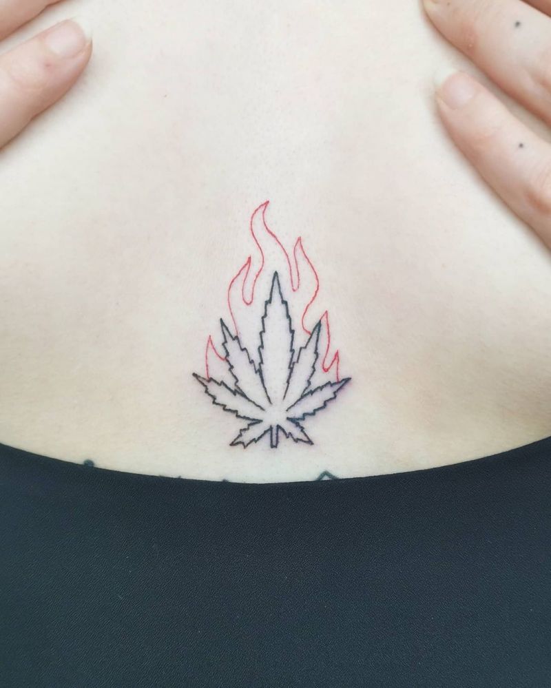 30 Pretty Flame Tattoos That Make You More Attractive