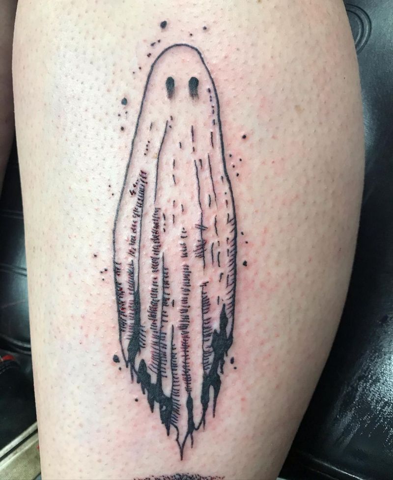 30 Pretty Ghost Tattoos to Inspire You