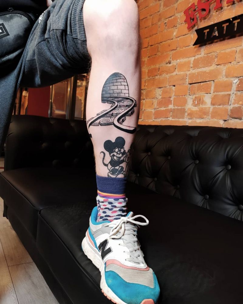 30 Pretty Graffiti Tattoos That Make You More Attractive