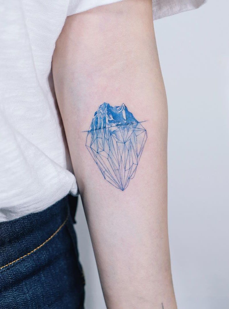 30 Pretty Iceberg Tattoos You Will Love