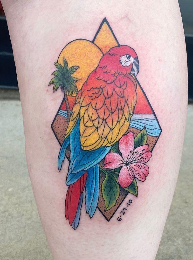 30 Pretty Macaw Tattoos Bring You Happiness