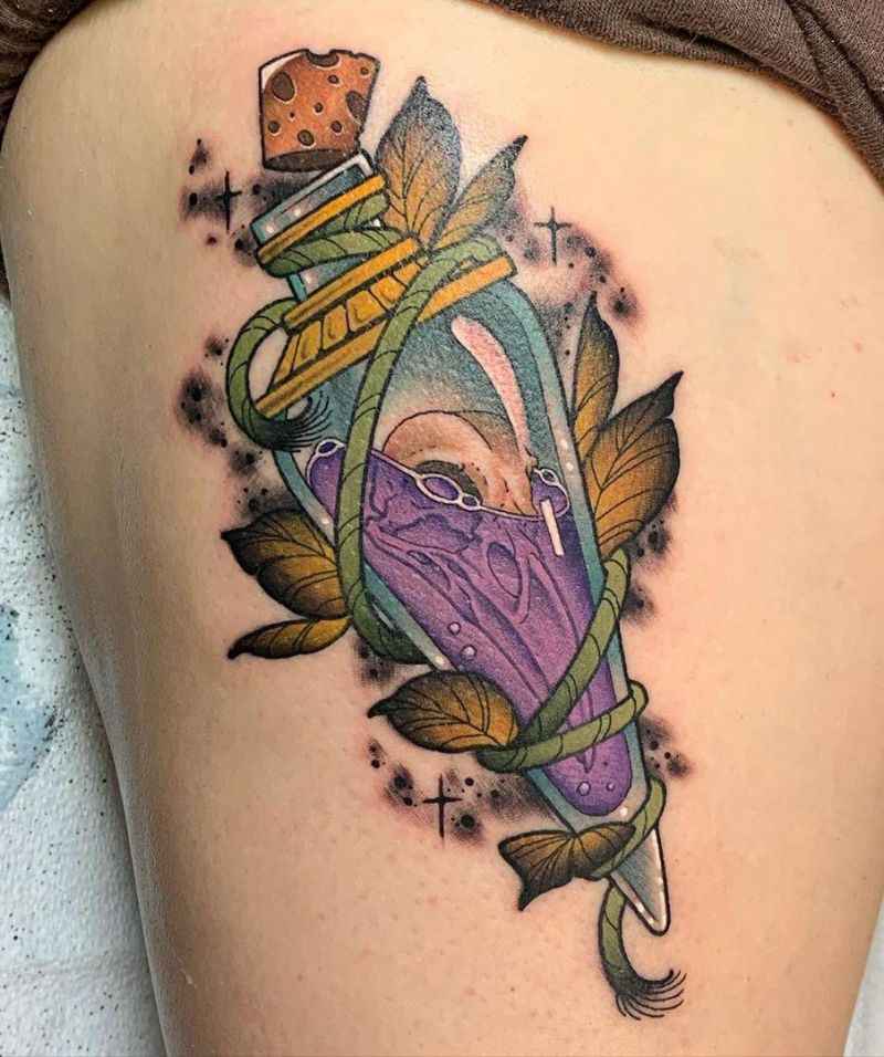 30 Perfect Potion Tattoos Make You Attractive