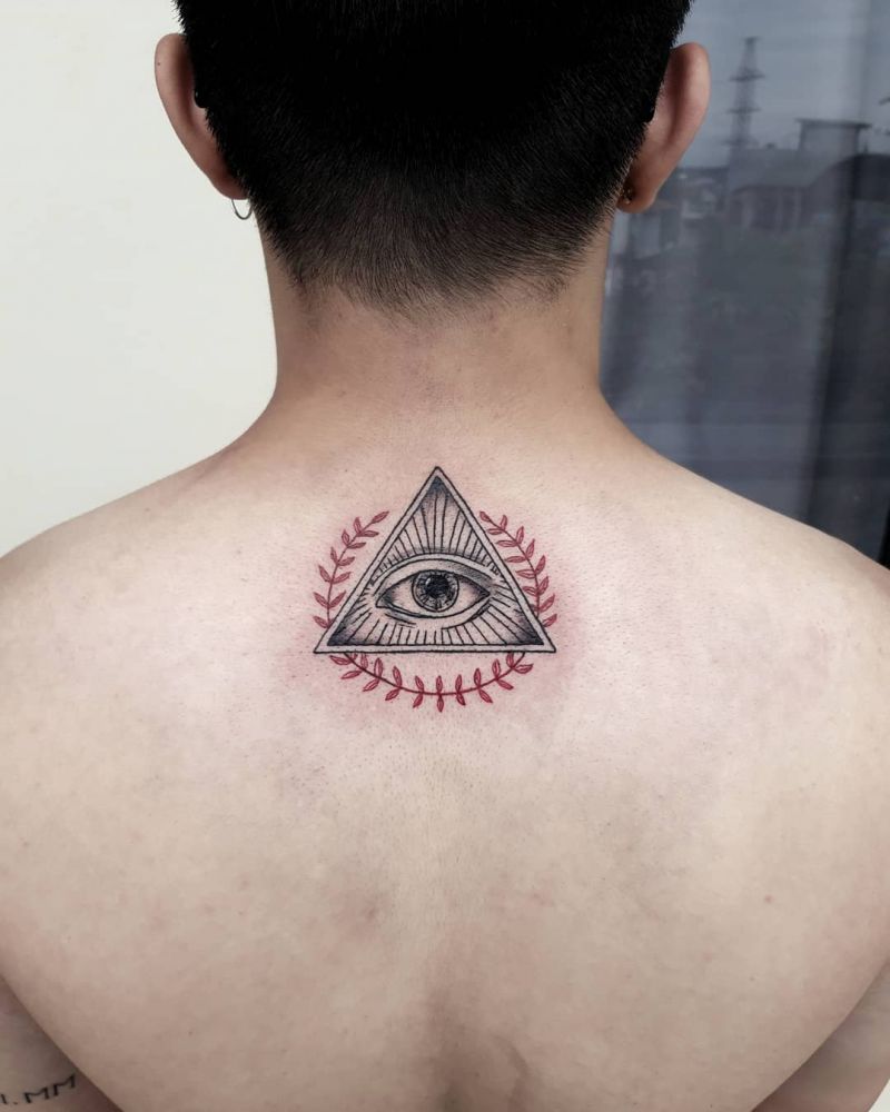 30 Pretty Triangle Tattoos You Will Love