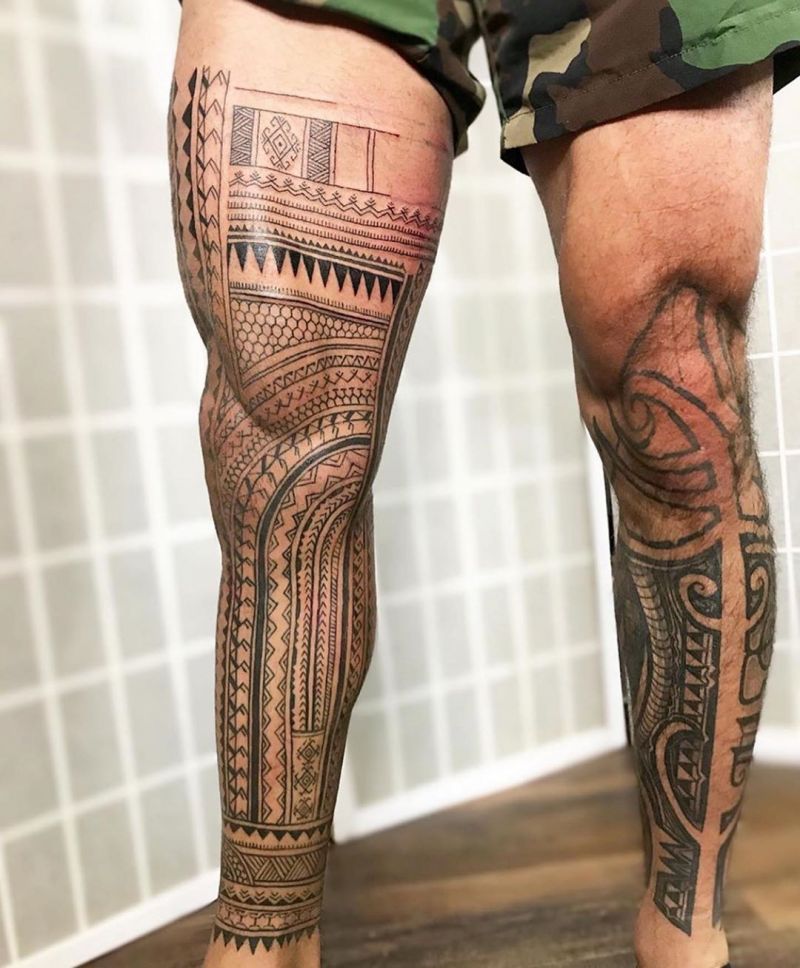 30 Pretty Tribal Tattoos to Inspire You