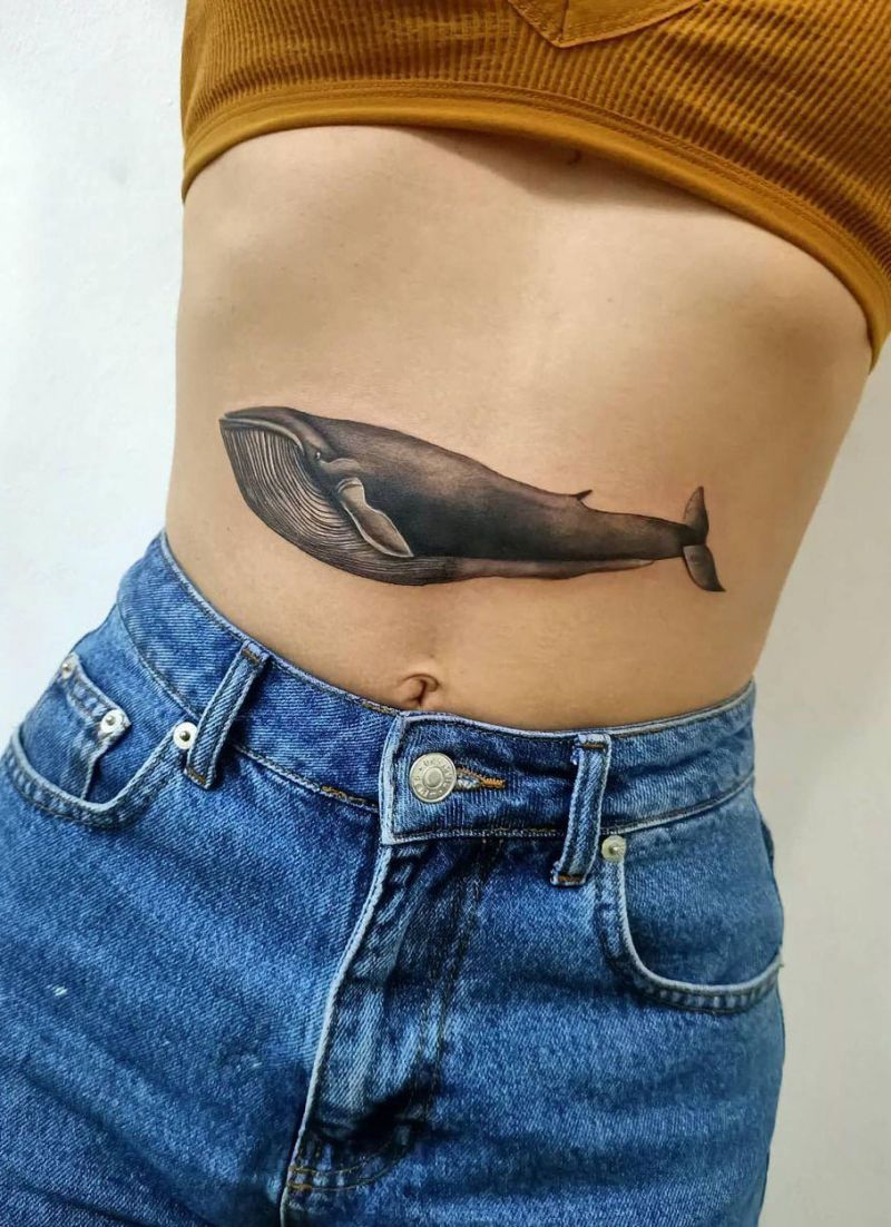 30 Pretty Whale Tattoos to Inspire You