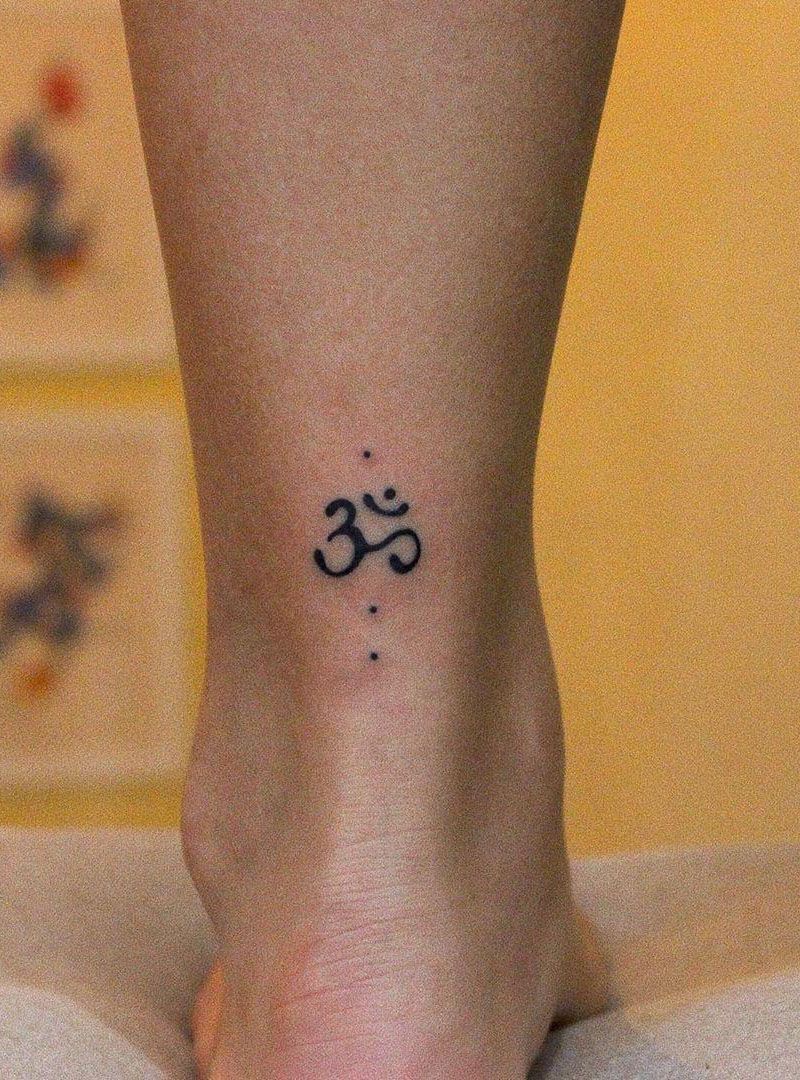 30 Pretty AUM Tattoos to Inspire You