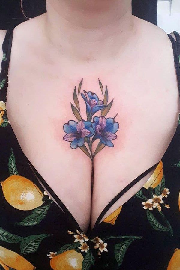 30 Pretty Alstroemeria Tattoos Show Your Temperament