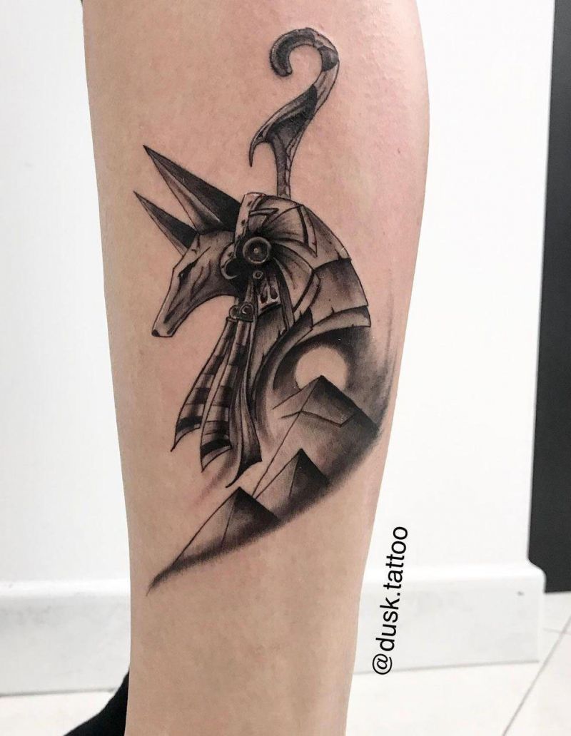 30 Pretty Anubis Tattoos Make You Charming