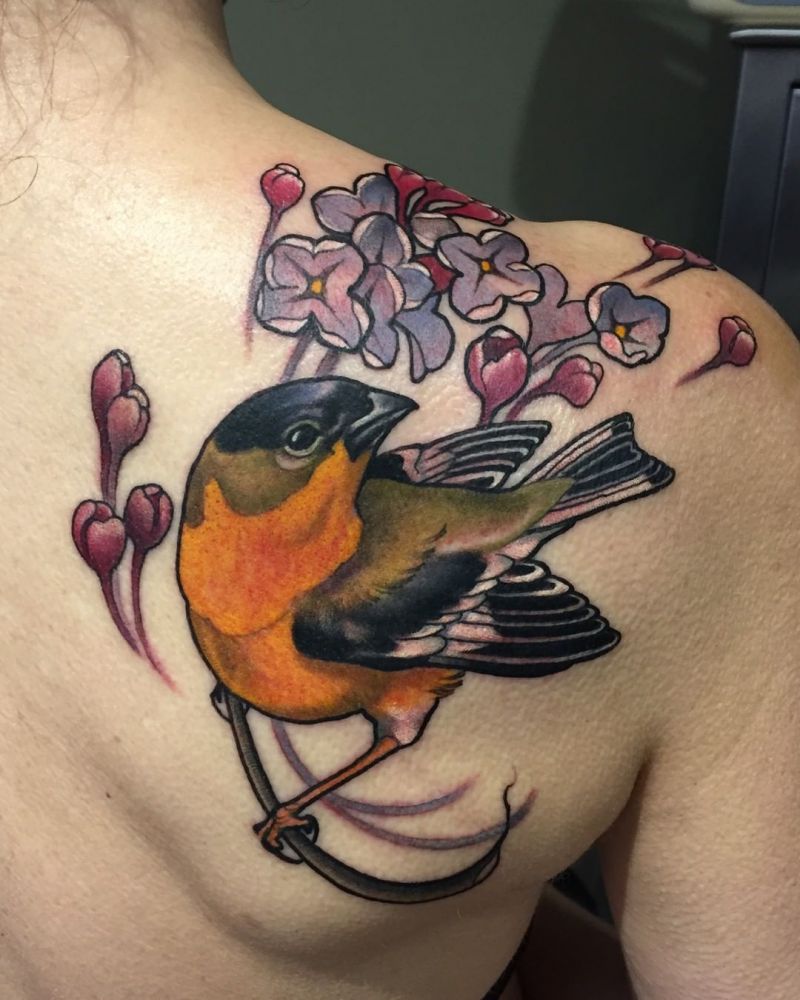 30 Pretty Goldfinch Tattoos to Inspire You